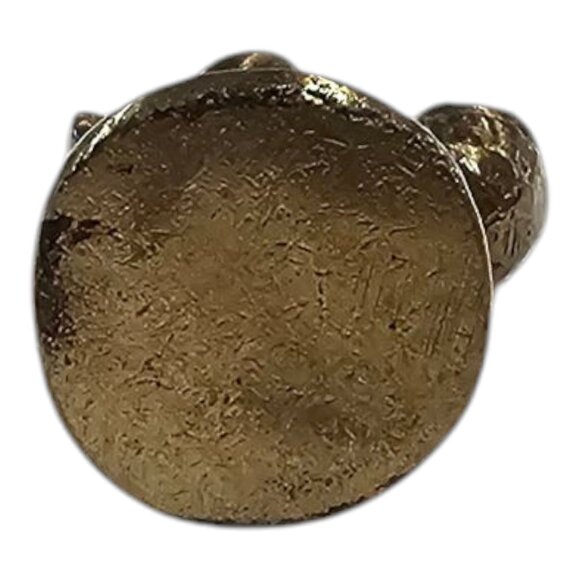 Praying Kneeling Angel Candle Holder 1.5" Miniature Vintage Brass Bronze Solid - Picture 11 of 11